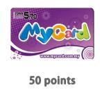 MyCard 50pts