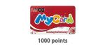 MyCard 1000pts